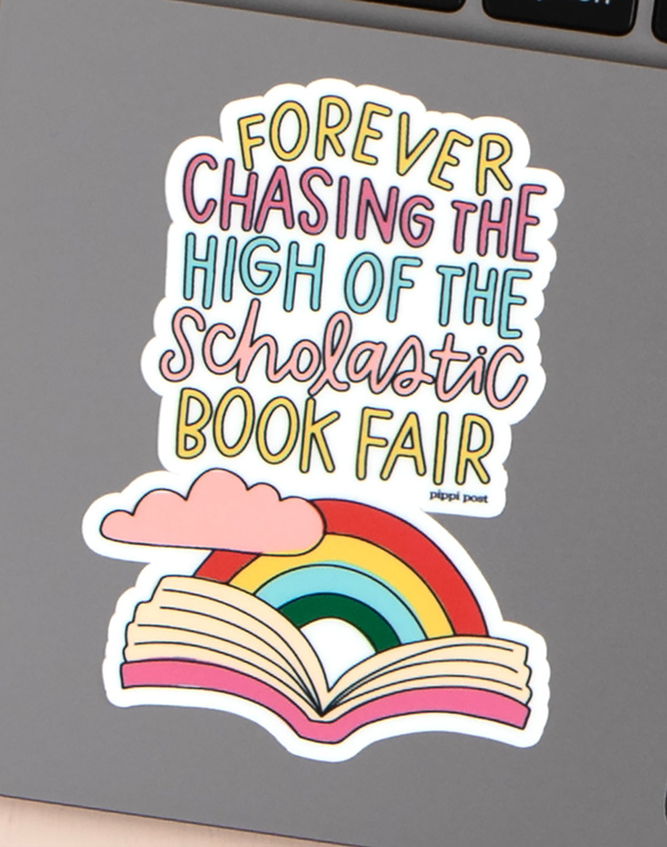 Book Fair Decal Sticker, 5 of 5