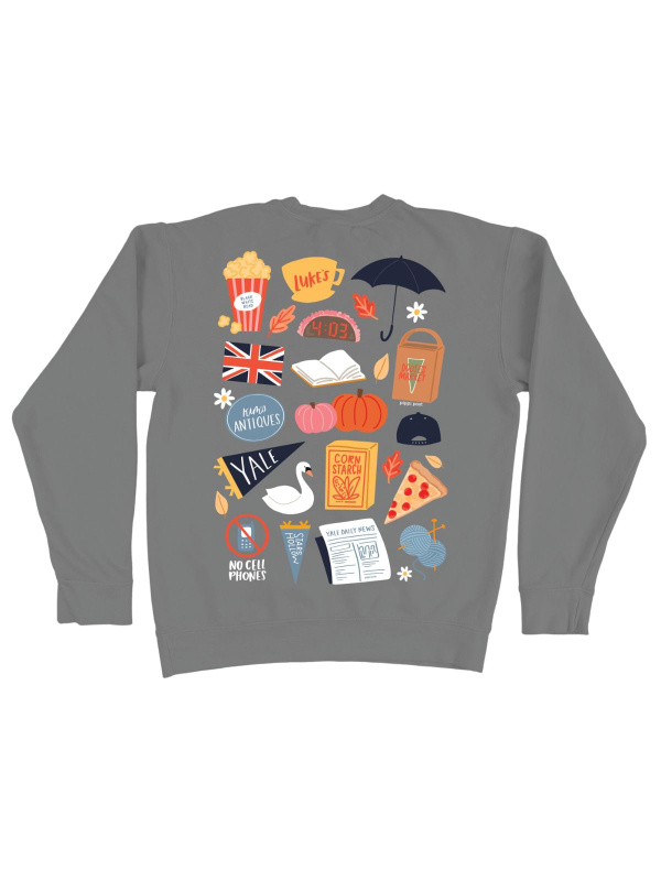 Stars Hollow in the Fall Sweatshirt - Grey, 2 of 2