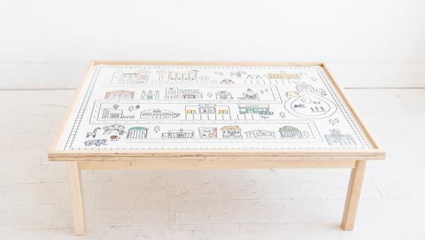 Table Top Modern City Play Mat, 2 of 8