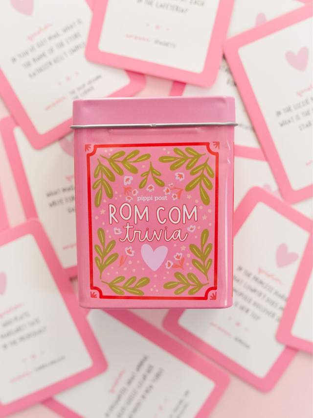 Rom Com Trivia Game - Deck of Cards + Storage Tin, 3 of 7
