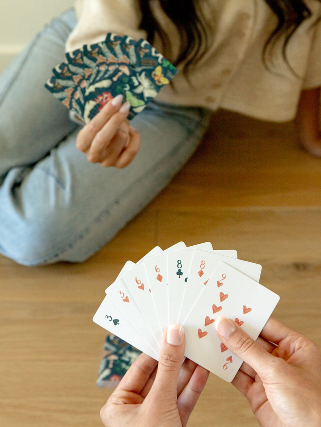 Midnight Flora & Fauna Deck of Playing Cards, 3 of 6