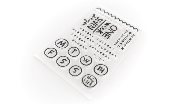 Seven Days 4×6 Stamp Set , 3 of 3