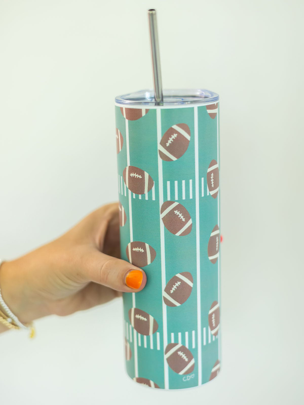 Touchdown Season Football Stainless Steel Tumbler, 2 of 5