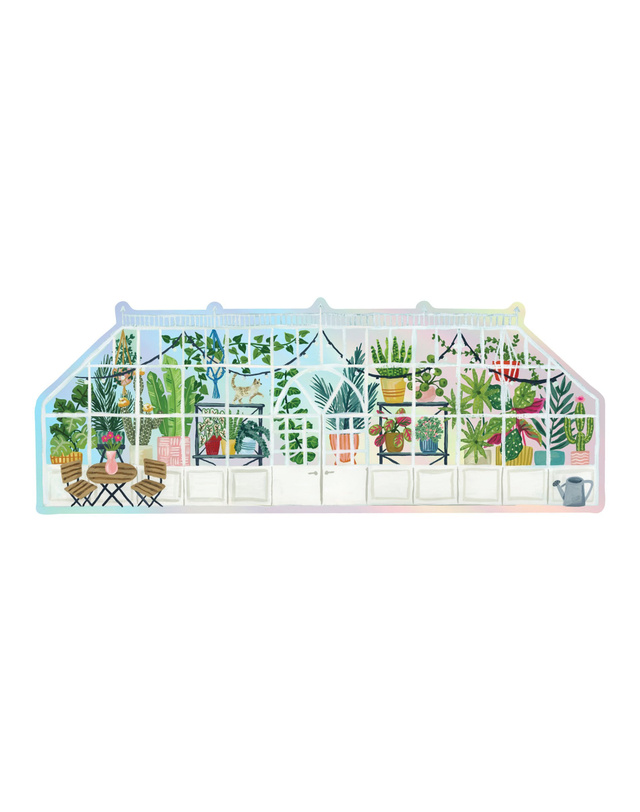 Greenhouse Sun Catcher Decal Sticker, 4 of 5