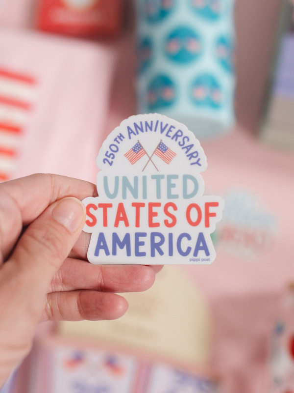 United States of America 250th Anniversary Decal Sticker, 1 of 2