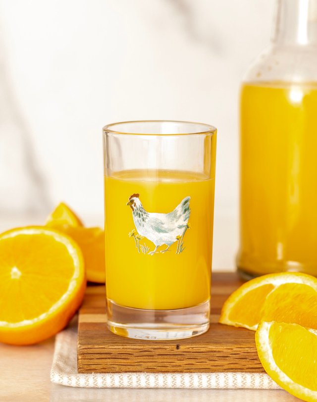 Delaware Chicken 6oz Mini Juice Glass, 1 of 4