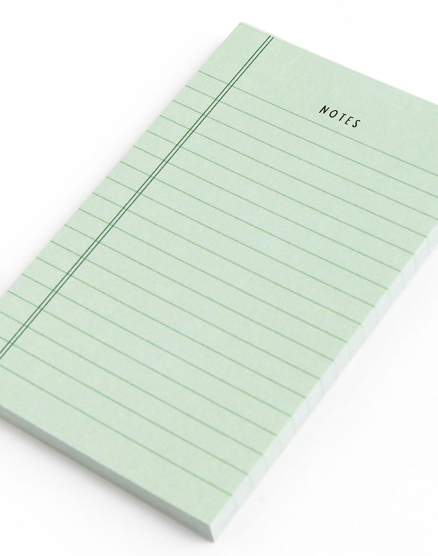 Green Notes Notepad, 3 of 3