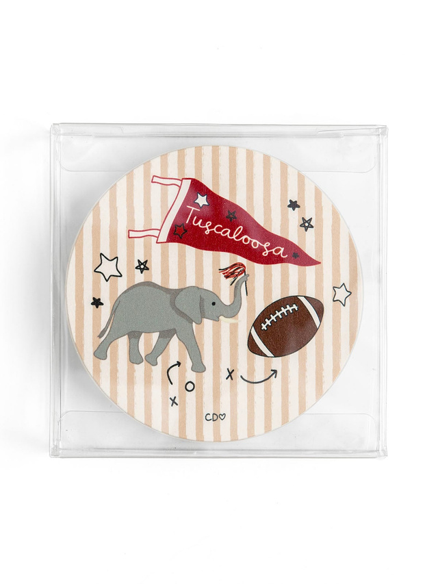 Tuscaloosa Football Game Day Paper Coasters - Set of 10, 2 of 3