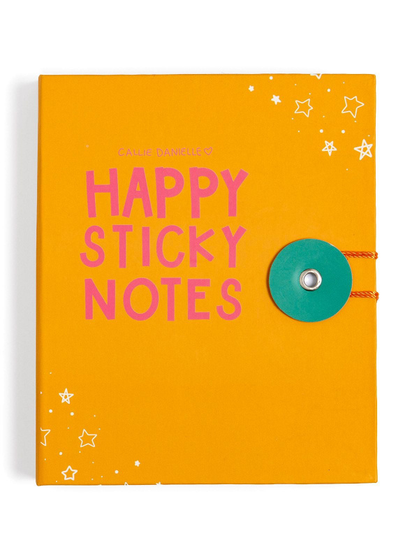 Happy Smiley Face Sticky Notes Set, 1 of 6