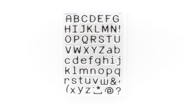 Alphas Are Awesome #35 6×8 Stamp Set, 1 of 2
