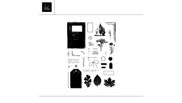 Digital Field Notes 6×8 Stamp Set, 1 of 1