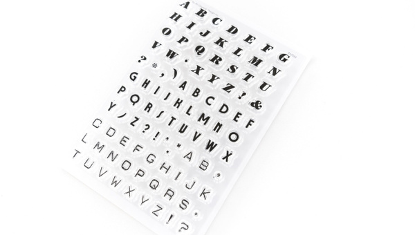 Stamp Set : 4×6 Week In The Life Alphabet, 2 of 2
