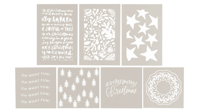 A Very Merry Christmas Silkscreen Pack, 1 of 3
