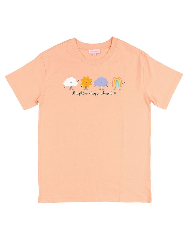Brighter Days Ahead - Callie Tee - Peachy Pink, 2 of 2