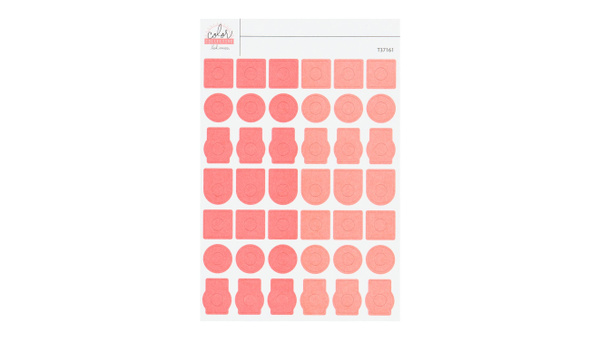 Color Collective 4×6 Reinforcer Sticker Sheet - Sorbet, 1 of 1