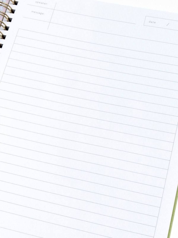 Blush Pink Bible Study Spiral Notebook, 5 of 11