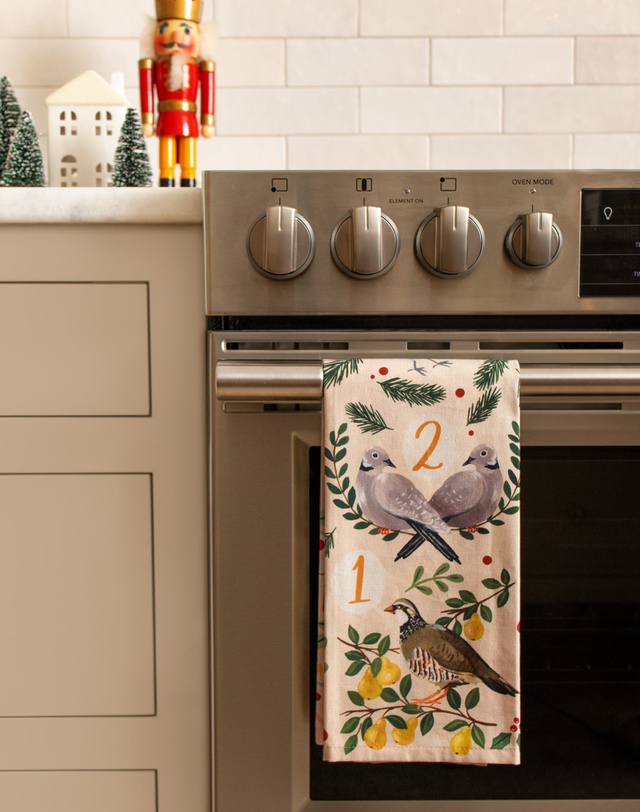 12 Days Of Christmas Kitchen Towel, 2 of 5