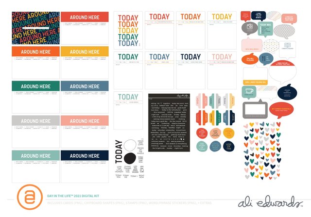 Day In The Life™ 2021 Digital Main Kit, 1 of 1
