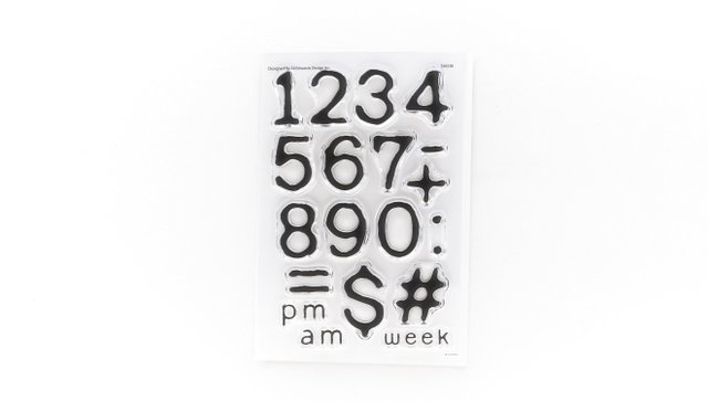 Numbers Are Awesome #14 4×6 Stamp Set, 1 of 2