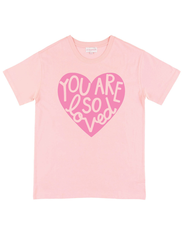 You Are So Loved - Callie Tee - Blush, 3 of 4