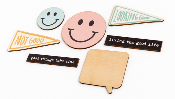 Good Things Painted Wood Veneer Embellishments, 2 of 2