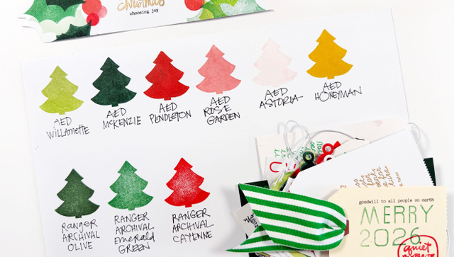 Merry Christmas 6×8 Stamp Set, 4 of 4