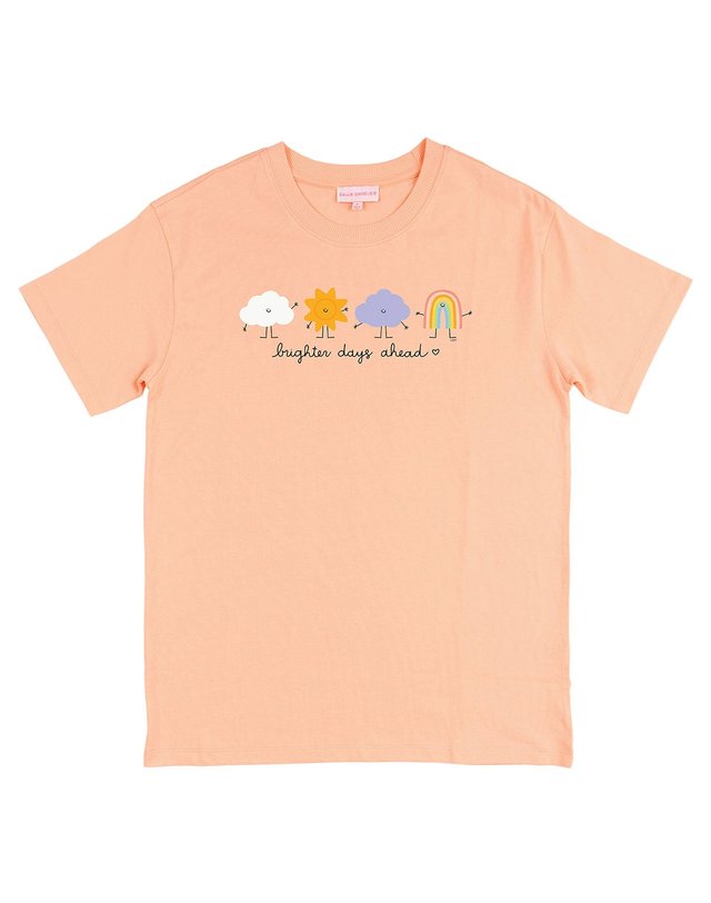 Brighter Days Ahead - Callie Tee - Peachy Pink, 2 of 2
