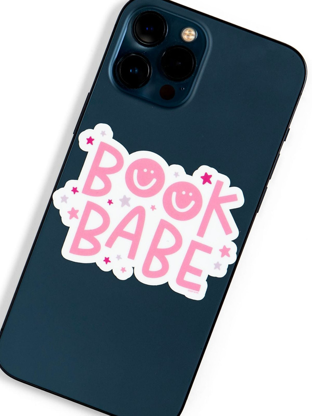 Book Babe Decal Sticker, 3 of 3