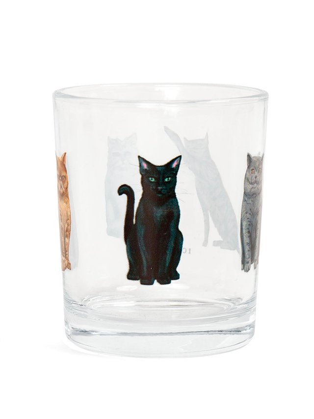Persian Cat & Feline Friends 7.5oz Short Juice Glass, 2 of 2
