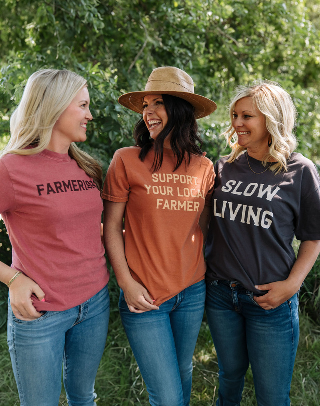 Support Your Local Farmer Tee - Yam, 3 of 4