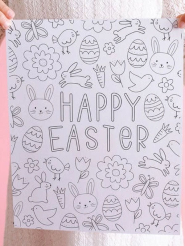 Easter Digital Coloring Pack + Engineer Prints	, 1 of 2