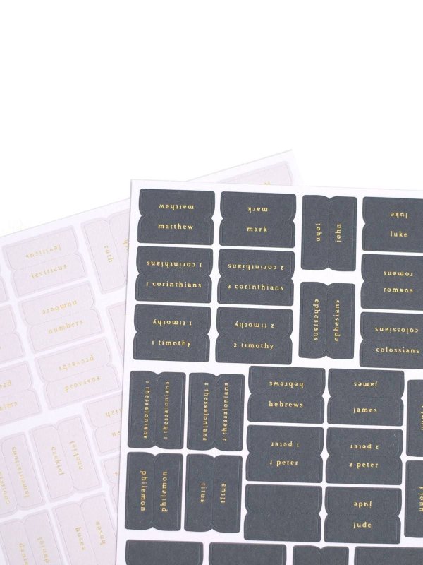 Navy & Grey Bible Tabs, 4 of 10