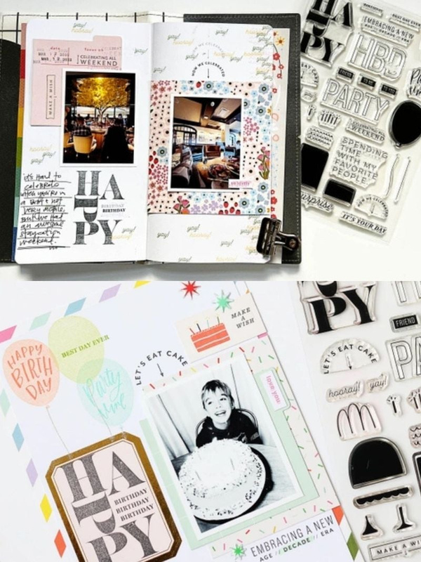 Stamp Set : 6×8 Happy Birthday, 4 of 4