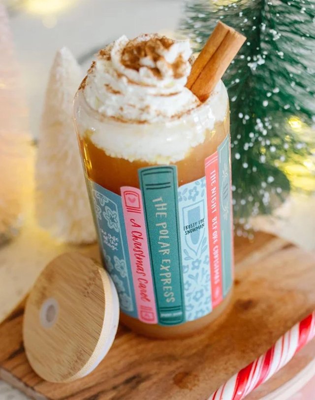 Holiday Books Glass Can, 2 of 6