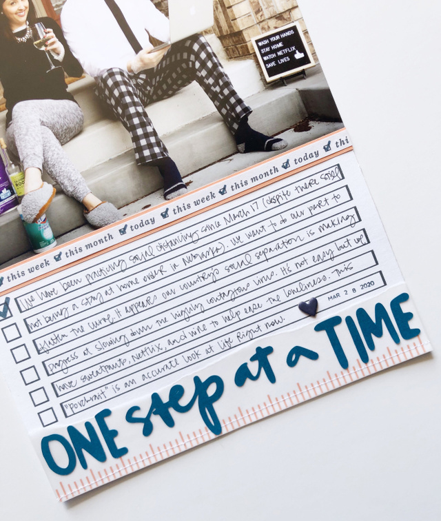 One Step At A Time, 3 of 3