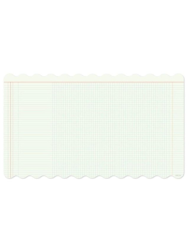 Scalloped Ledger Large Desk Mat, 2 of 5