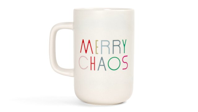 Merry Chaos Large Ceramic Coffee Mug, 1 of 5