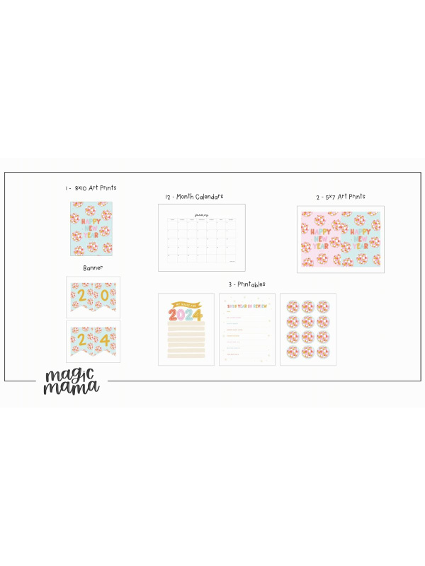 New Year New Goals Digital Bundle, 2 of 2