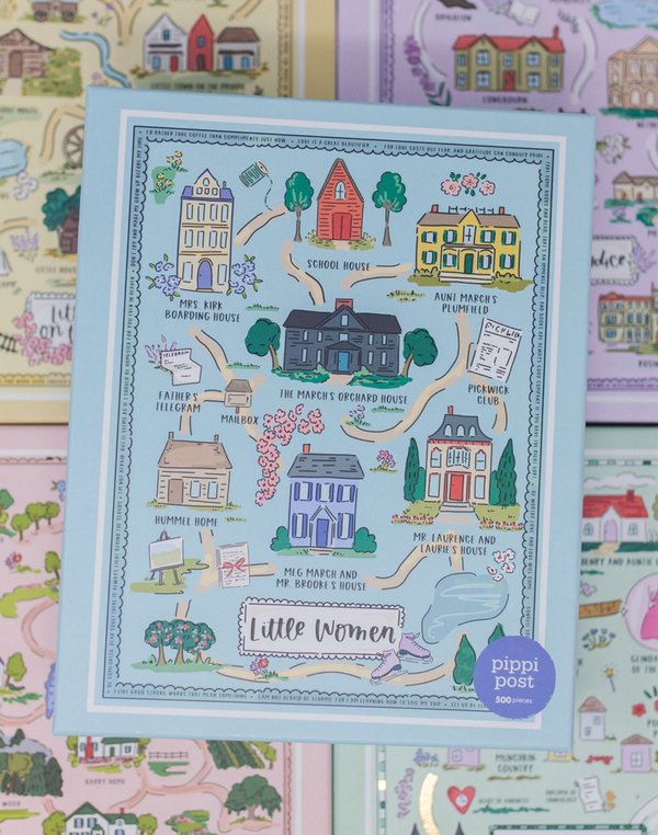 Little Women Map - 500 Piece Jigsaw Puzzle, 5 of 8