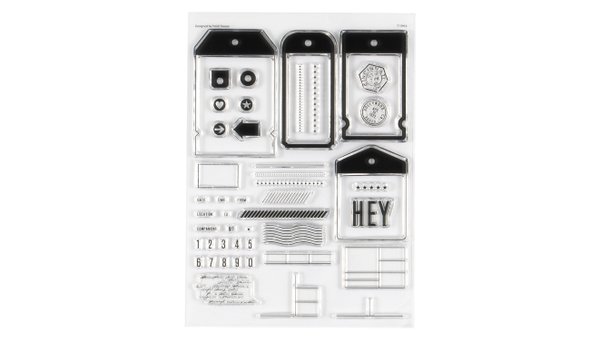 Stamp Set : 6×8 Tag Basics, 1 of 5