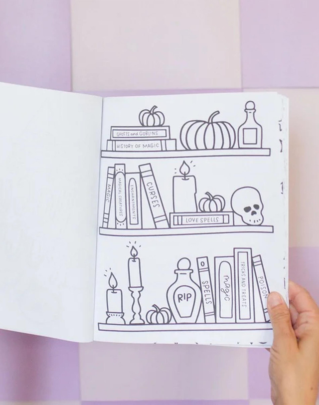 Hocus Pocus Halloween Coloring Book, 5 of 6