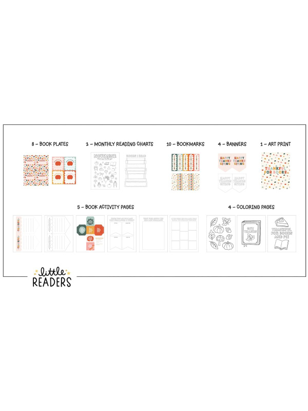 Thankful For Books Little Readers Digital Bundle, 2 of 2