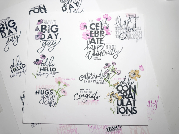 Stamp Therapy | Sentiments, 5 of 5
