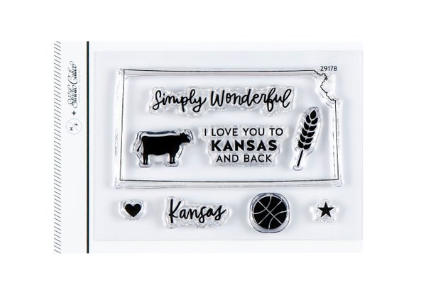 Stamp Set : 3×4 I Love Kansas by Hello Forever, 1 of 1