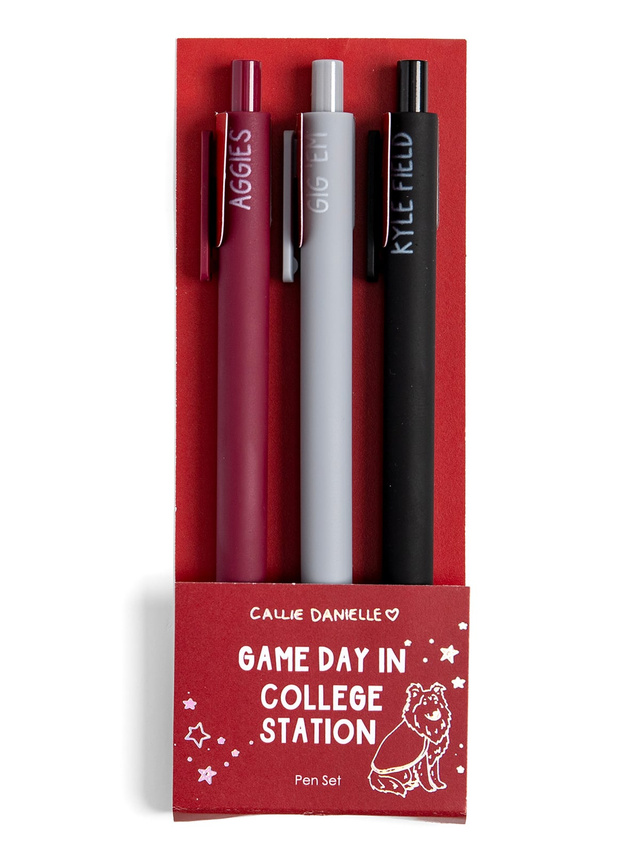 College Station Football Game Day Pen Set, 1 of 4