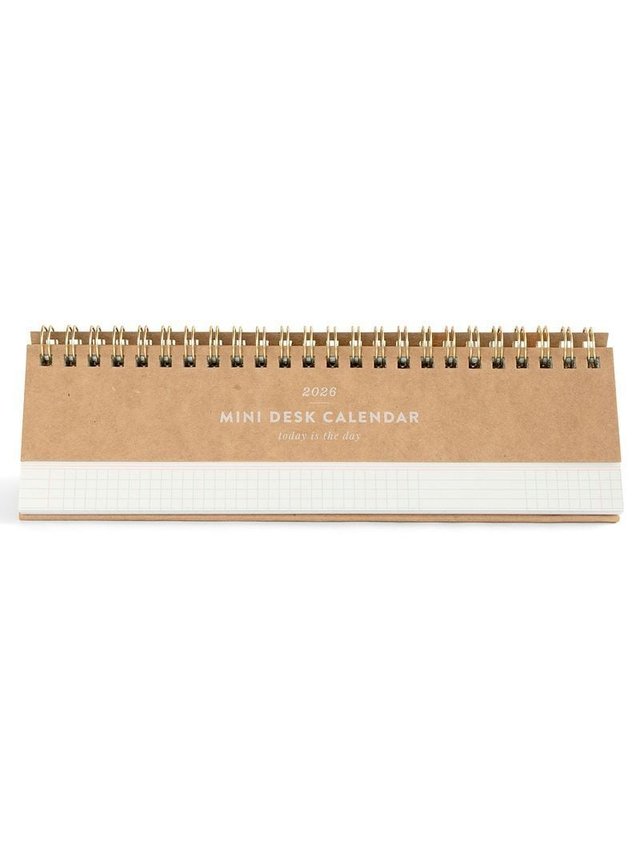 2026 Monthly Spiral Mini Desk Calendar, 1 of 7
