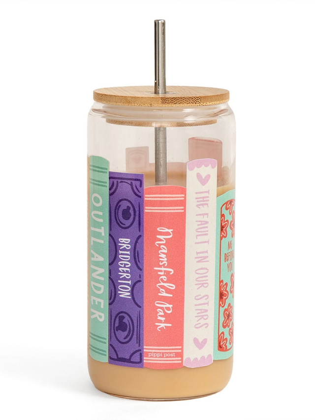 Romance Novels Glass Can, 3 of 4