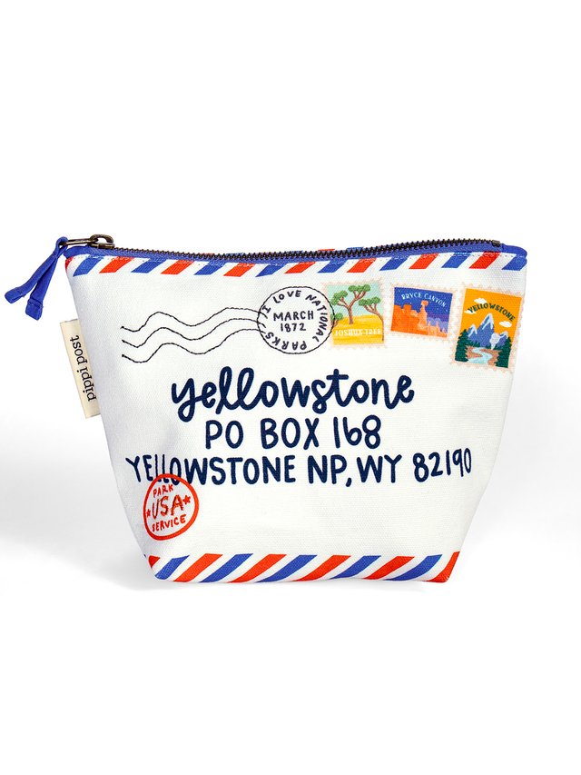 Deliver to Yellowstone National Park Canvas Pouch, 2 of 2