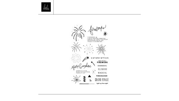 Digital Fireworks Stamp, 1 of 1
