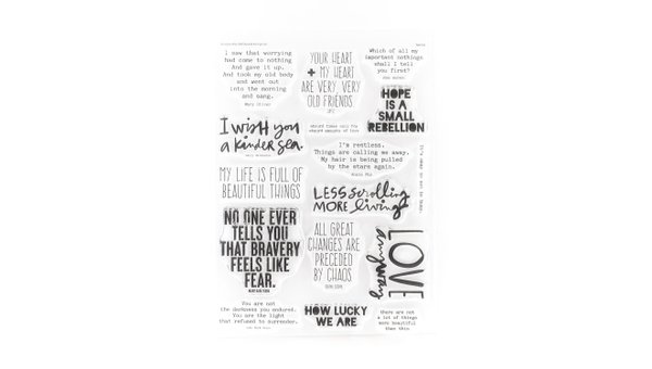 Stamps Are Fun 6×8 Stamp Set - March 2026, 1 of 2